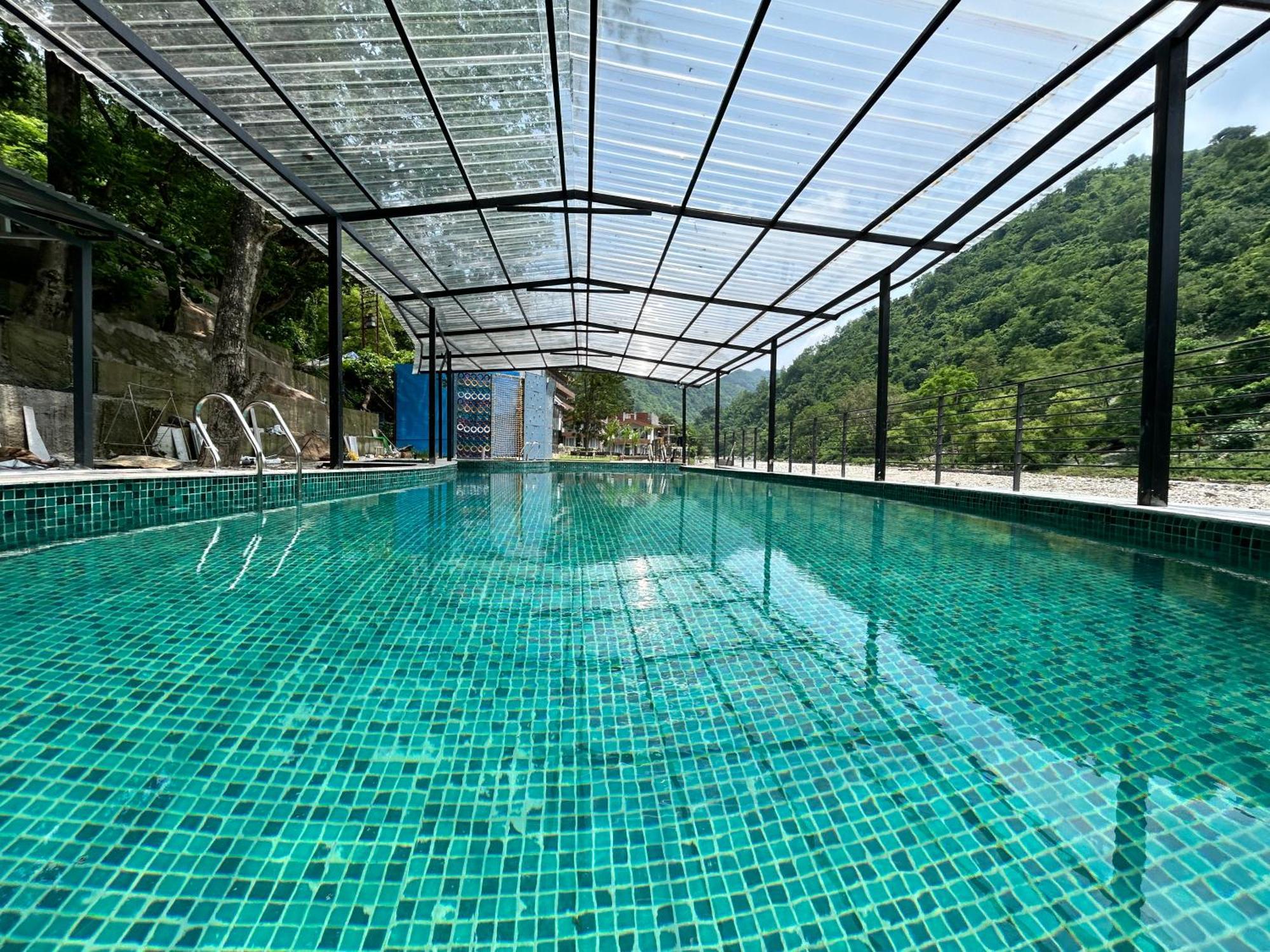 Dls Divine River Resort And Spa, Rishīkesh Zewnętrze zdjęcie