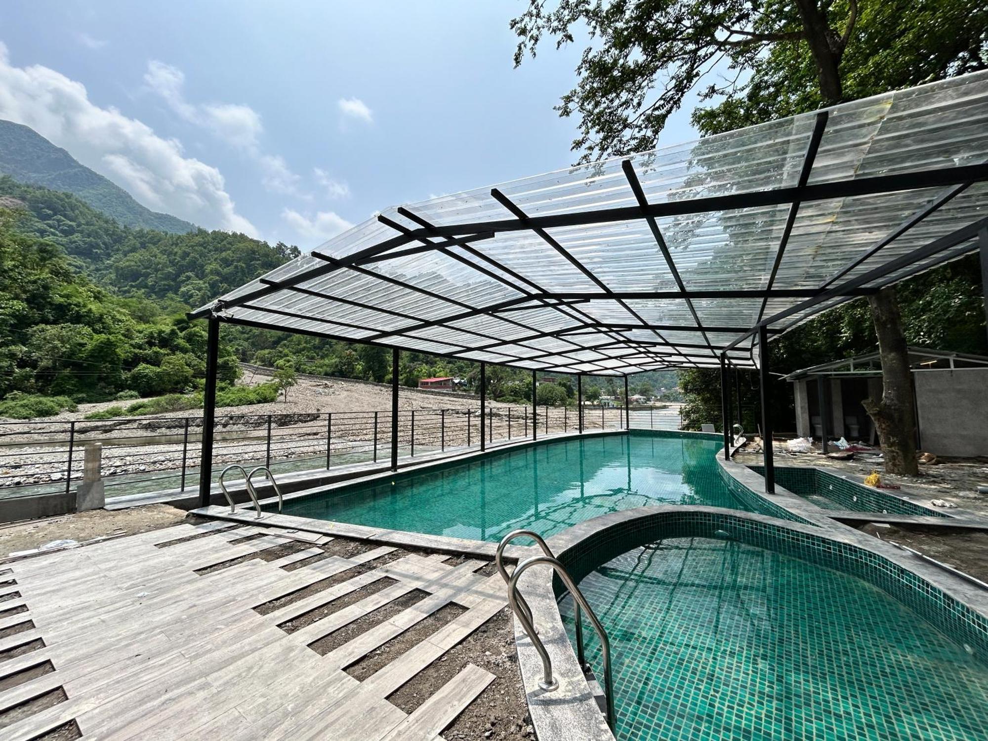 Dls Divine River Resort And Spa, Rishīkesh Zewnętrze zdjęcie