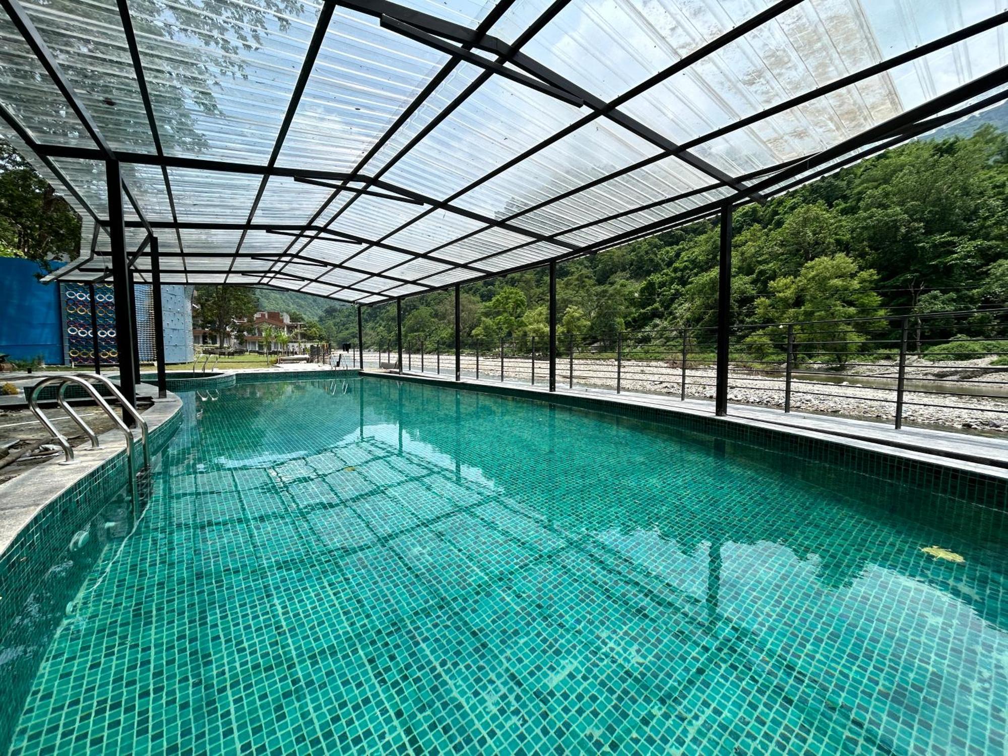 Dls Divine River Resort And Spa, Rishīkesh Zewnętrze zdjęcie