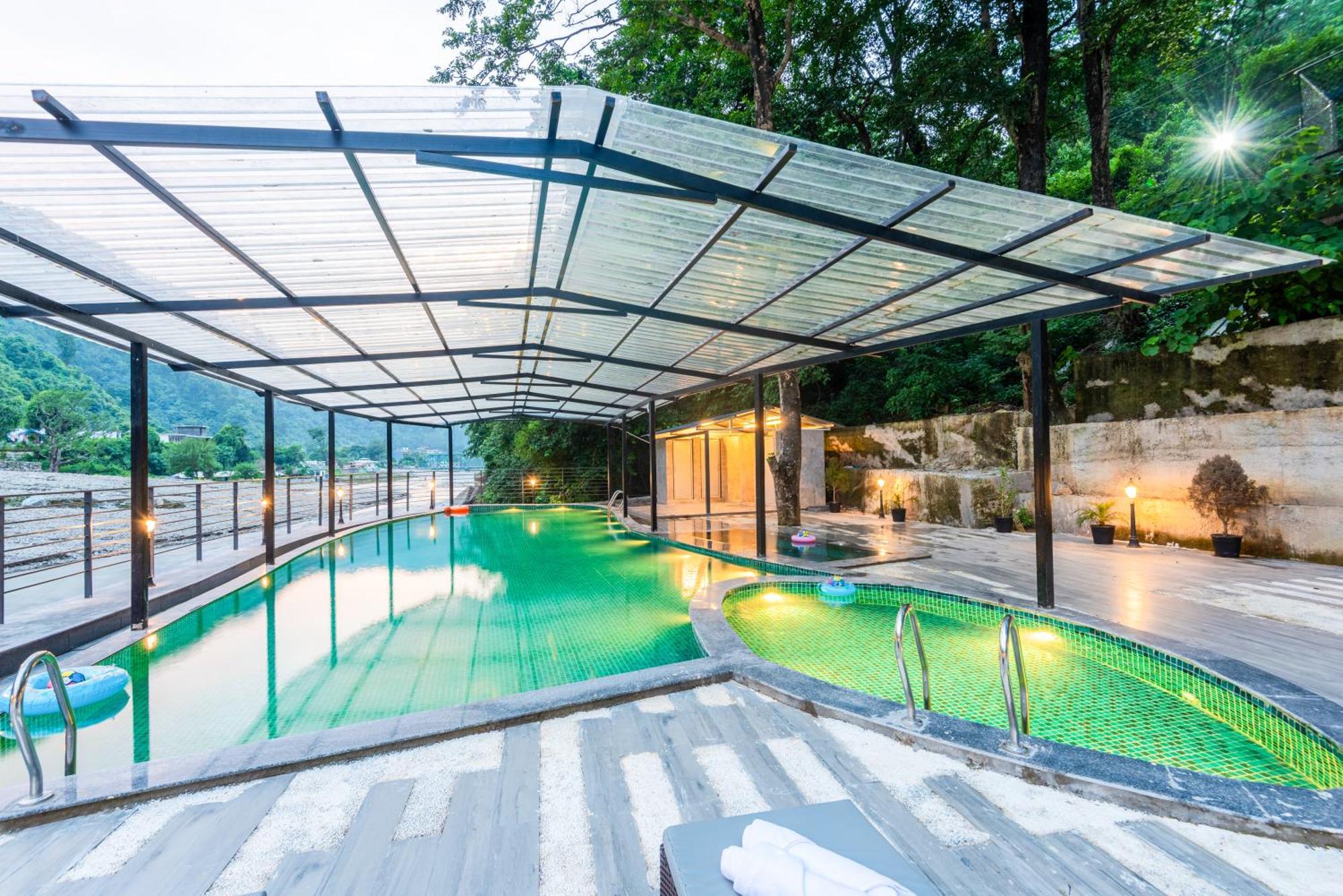 Dls Divine River Resort And Spa, Rishīkesh Zewnętrze zdjęcie